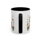 Dinant Illustrated Travel Mug | Belgium Souvenir Accent Coffee Mug | 11oz 15oz Ceramic Cup