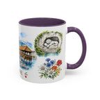Lucerne Illustrated Travel Mug | City Souvenir Accent Coffee Mug | 11oz 15oz Ceramic Cup