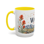Wyoming Home State Mug | Moving Away Gift | Long Distance Friendship Coffee Cup | 11oz 15oz Accent Mug