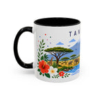 Tanzania Coffee Mug | Travel Souvenir Accent Mug | Place Gift Ceramic Cup 11oz 15oz