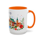 Poland Coffee Mug | Travel Souvenir Accent Mug | Place Gift Ceramic Cup 11oz 15oz