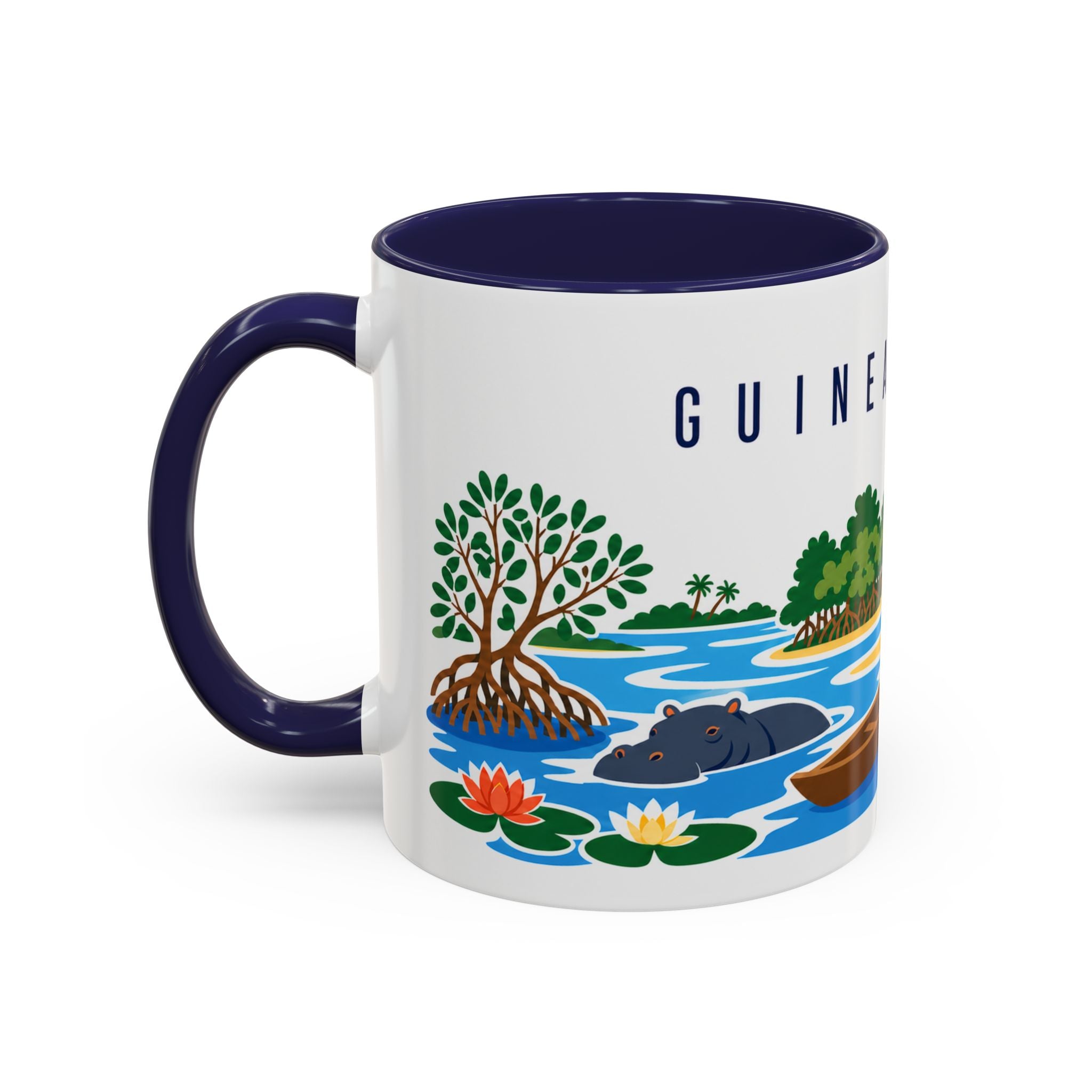 Guinea-Bissau Coffee Mug | Travel Souvenir Accent Mug | Country Gift Ceramic Cup 11oz 15oz