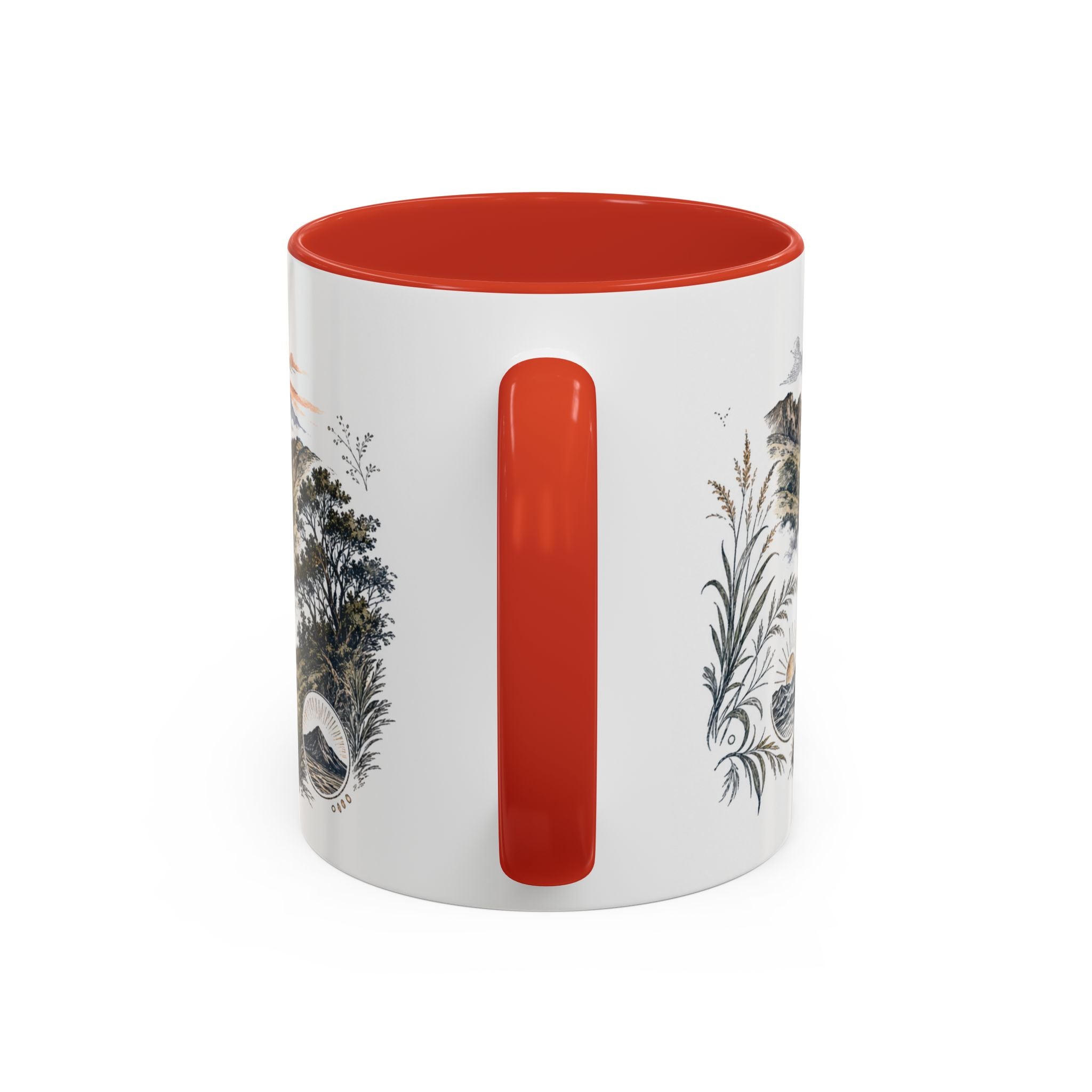 Mount Bromo Mug, Indonesia Travel Souvenir, Bucket List Gift, Accent Ceramic Coffee Mug 11oz 15oz