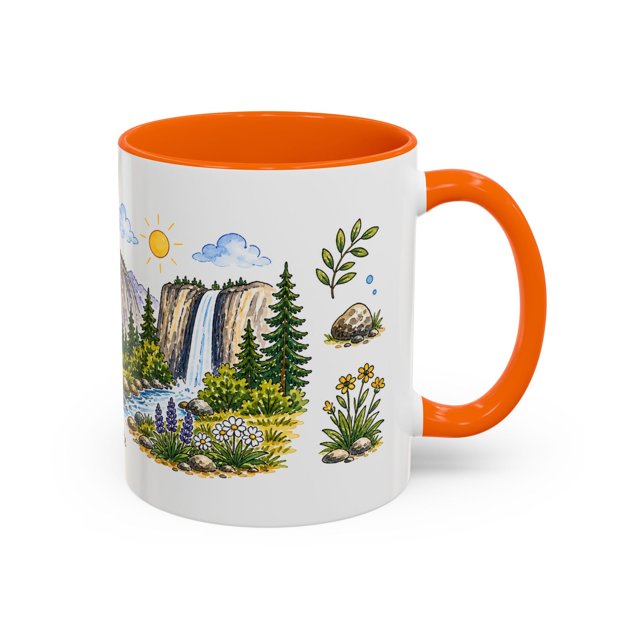 Yosemite National Park Mug | US Travel Souvenir Accent Coffee Mug | 11oz 15oz Ceramic Cup