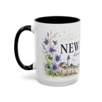 New Jersey Home State Mug | Moving Away Gift | Long Distance Friendship Coffee Cup | 11oz 15oz Accent Mug