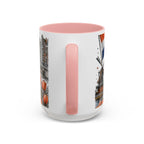 Netherlands Soccer Coffee Mug | World Cup Fan Gift | Accent Color Ceramic 11oz 15oz Match Day Cup