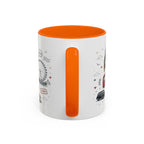 London Coffee Mug | England Souvenir Travel Gift | Accent Color Ceramic 11oz 15oz