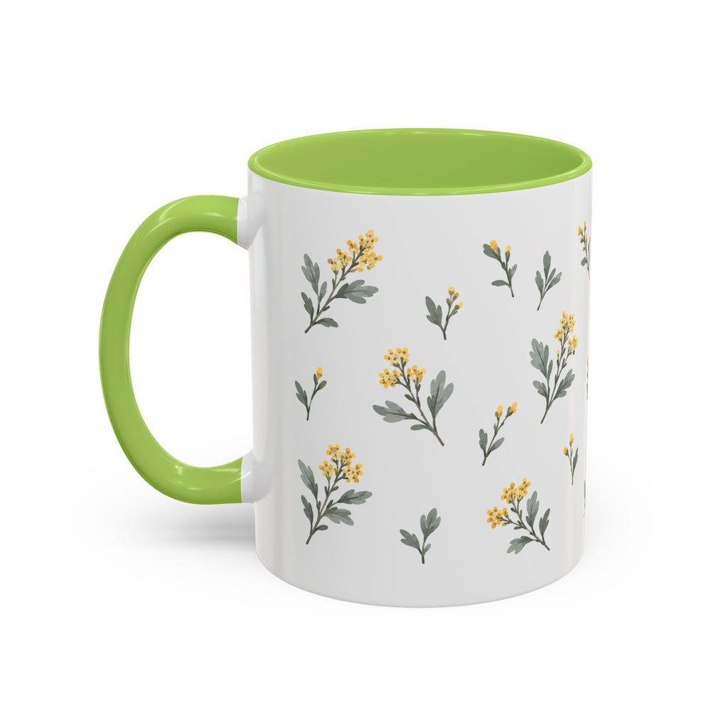 Nevada Sagebrush Mug, State Flower Floral Coffee Cup, 11oz Botanical Gift