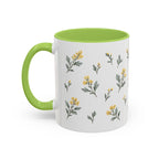 Nevada Sagebrush Mug, State Flower Floral Coffee Cup, 11oz Botanical Gift