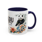 Chengdu Coffee Mug | China Travel Souvenir | Vintage Illustrated City Gift | 11 oz 15 oz Accent Mug