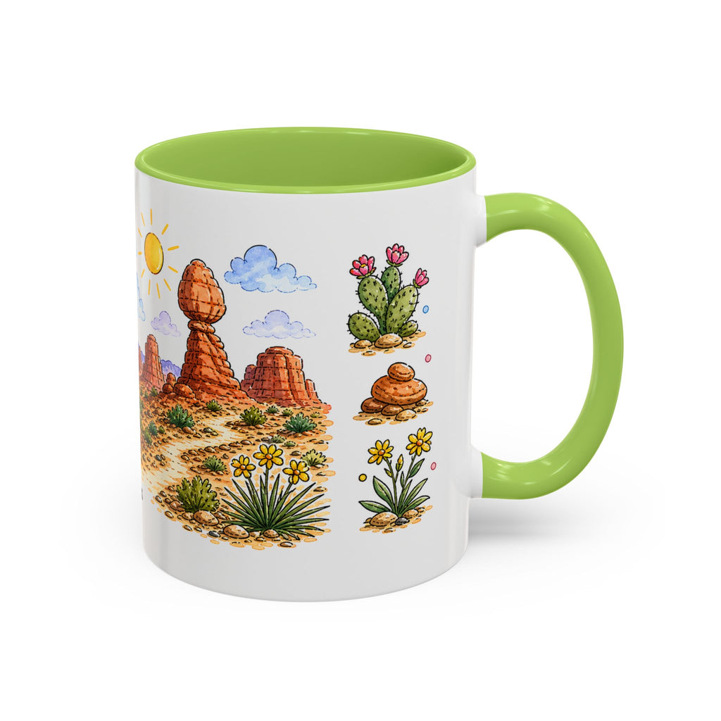 Arches National Park Mug | US Travel Souvenir Accent Coffee Mug | 11oz 15oz Ceramic Cup