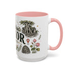 Angkor Coffee Mug | Travel Destination Souvenir Gift | Accent Color Ceramic 11oz 15oz