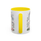 Taj Mahal Coffee Mug | Travel Destination Souvenir Gift | Accent Color Ceramic 11oz 15oz