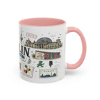 Berlin Coffee Mug | Germany Souvenir Travel Gift | Accent Color Ceramic 11oz 15oz