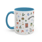 Dublin Christmas Mug | Watercolor City Souvenir, Holiday Travel Gift (11oz/15oz)