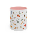Thanksgiving Baking Mug | Watercolor Autumn Gift | Pumpkin Pie Accent Coffee Cup 11oz 15oz