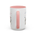 Paris Coffee Mug | France Souvenir Travel Gift | Accent Color Ceramic 11oz 15oz