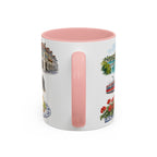 Bern Illustrated Travel Mug | City Souvenir Accent Coffee Mug | 11oz 15oz Ceramic Cup