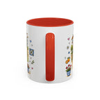 Ronda Illustrated Travel Mug | Spain Souvenir Accent Coffee Mug | 11oz 15oz Ceramic Cup