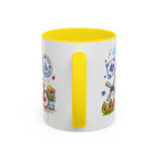 Amsterdam Travel Mug | European City Souvenir Accent Coffee Mug | 11oz 15oz Ceramic Cup