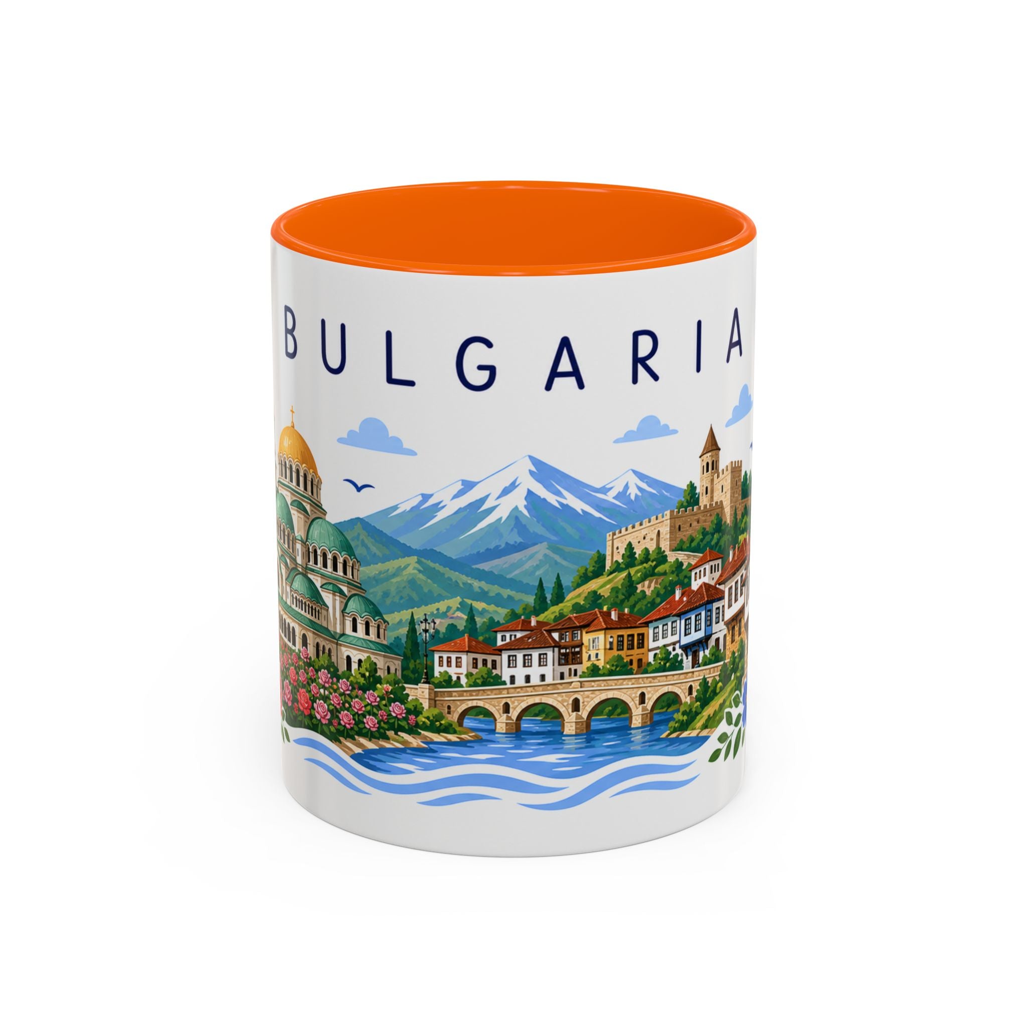 Bulgaria Coffee Mug | Travel Souvenir Accent Mug | Place Gift Ceramic Cup 11oz 15oz
