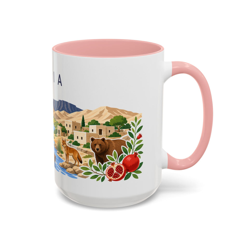 Syria Coffee Mug | Travel Souvenir Accent Mug | Country Gift Ceramic Cup 11oz 15oz