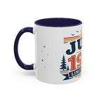 Custom Retro Birthday Mug | Personalized Month Year Gift (11oz 15oz)
