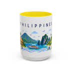 Philippines Coffee Mug | Travel Souvenir Accent Mug | Place Gift Ceramic Cup 11oz 15oz