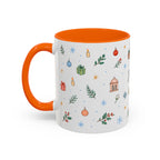 Dhaka Christmas Mug | Watercolor Travel Souvenir | Holiday Gift | Accent Ceramic Coffee Cup 11oz 15oz