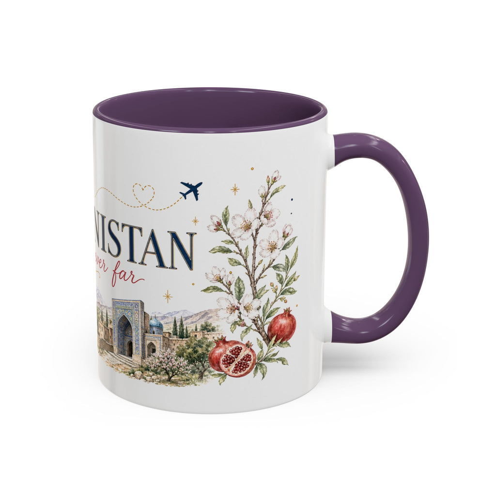 Afghanistan Home Country Mug | Moving Away Gift | Long Distance Friendship | 11 oz 15 oz Accent Mug