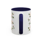 Virginia American Dogwood Mug, State Flower Floral Coffee Cup, 11oz Botanical Gift