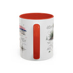 White Sands National Park Coffee Mug | New Mexico Desert Sand Dunes Gift | Accent Color Ceramic 11oz 15oz