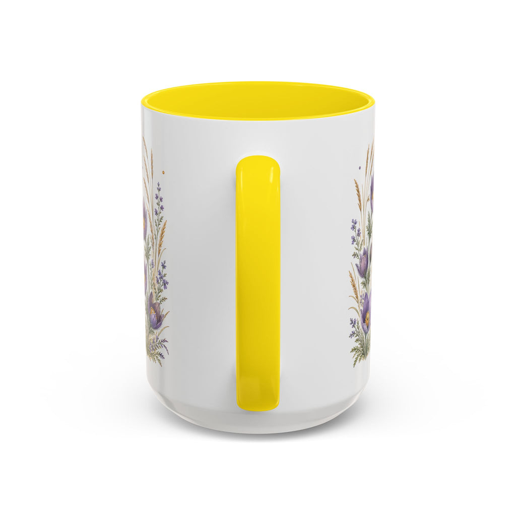 South Dakota State Map Mug | Botanical Accents, Homesick Gift (11oz or 15oz)