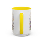 South Dakota State Map Mug | Botanical Accents, Homesick Gift (11oz or 15oz)