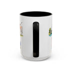 Dallas Illustrated Travel Mug | City Souvenir Accent Coffee Mug | 11oz 15oz Ceramic Cup