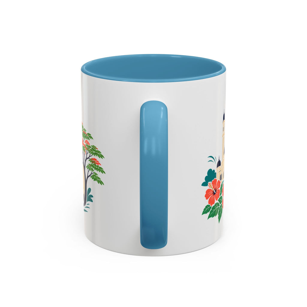 Johor Bahru Coffee Mug | Malaysia Travel Souvenir | Porcelain Decal City Gift | 11oz 15oz Accent Mug