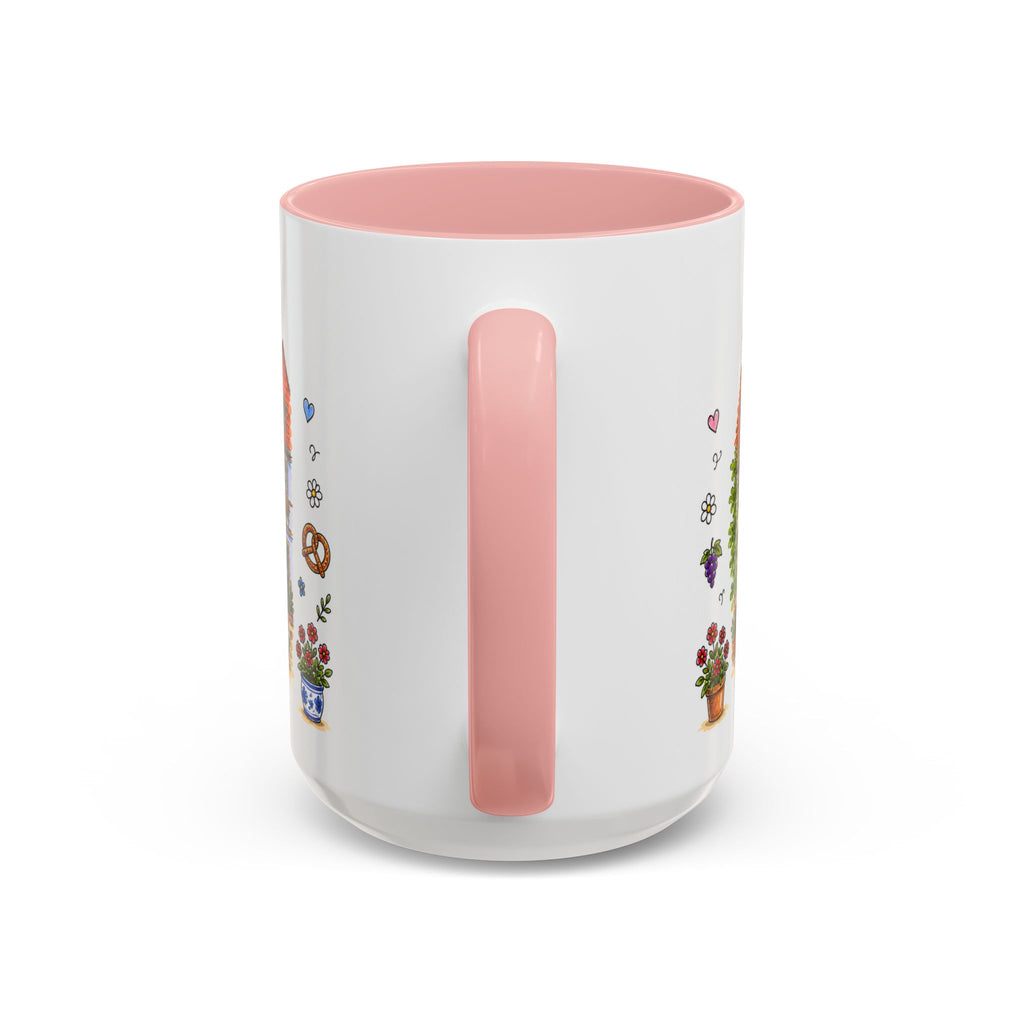 Rothenburg Illustrated Travel Mug | Germany Souvenir Accent Coffee Mug | 11oz 15oz Ceramic Cup