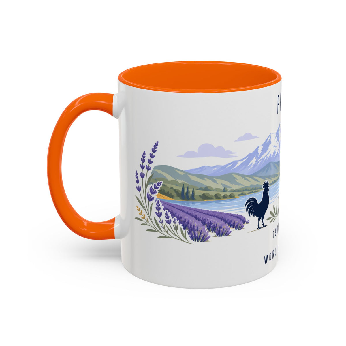 France World Champions Mug | Two Time Soccer Champion Gift | French Football Fan Cup | 1998 2018 | 11oz 15oz Accent Mug