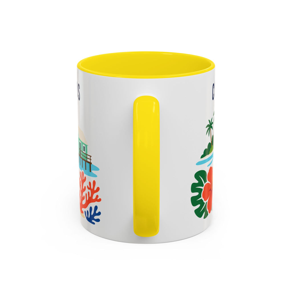 Cocos (Keeling) Islands Coffee Mug | Travel Souvenir Accent Mug | Country Gift Ceramic Cup 11oz 15oz