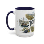 Douro Valley Mug, Portugal Travel Souvenir, Bucket List Gift, Accent Ceramic Coffee Mug 11oz 15oz