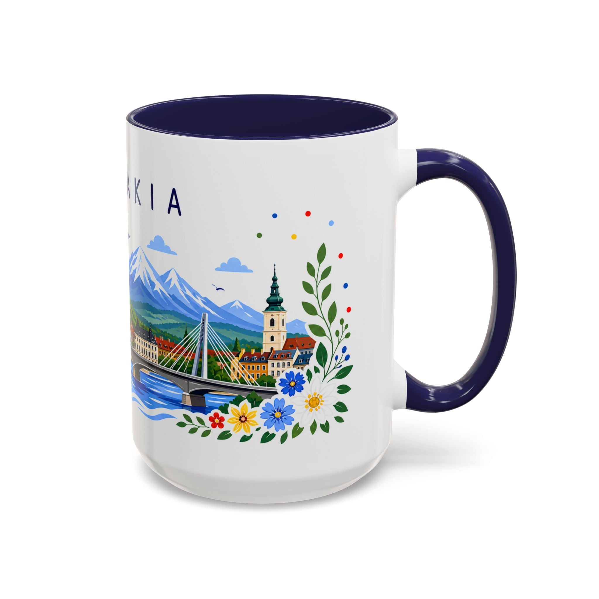 Slovakia Coffee Mug | Travel Souvenir Accent Mug | Place Gift Ceramic Cup 11oz 15oz