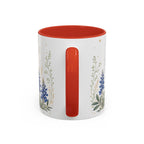 Texas State Map Mug | Bluebonnet Botanical Design, Home Reminder Coffee Cup