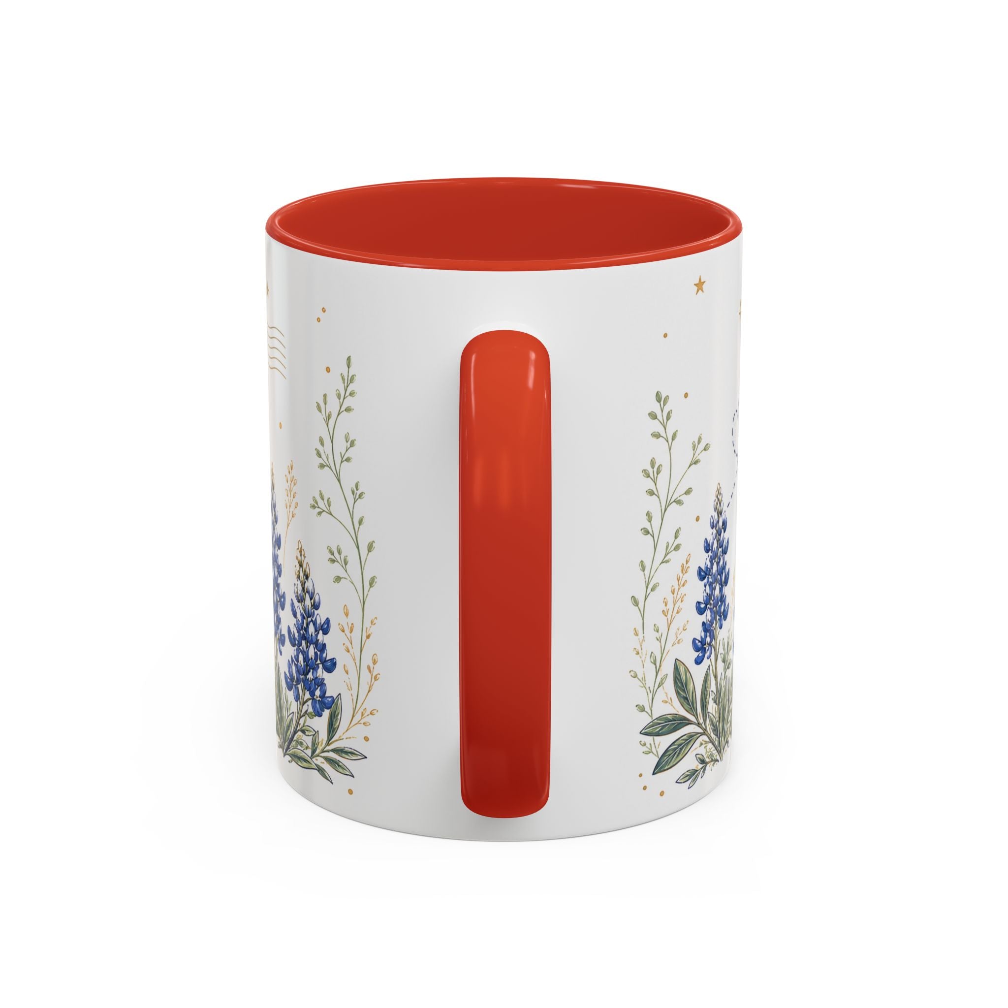 Texas State Map Mug | Bluebonnet Botanical Design, Home Reminder Coffee Cup