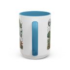 Iguazu Falls Coffee Mug | Travel Destination Souvenir Gift | Accent Color Ceramic 11oz 15oz