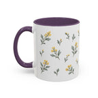 Nevada Sagebrush Mug, State Flower Floral Coffee Cup, 11oz Botanical Gift