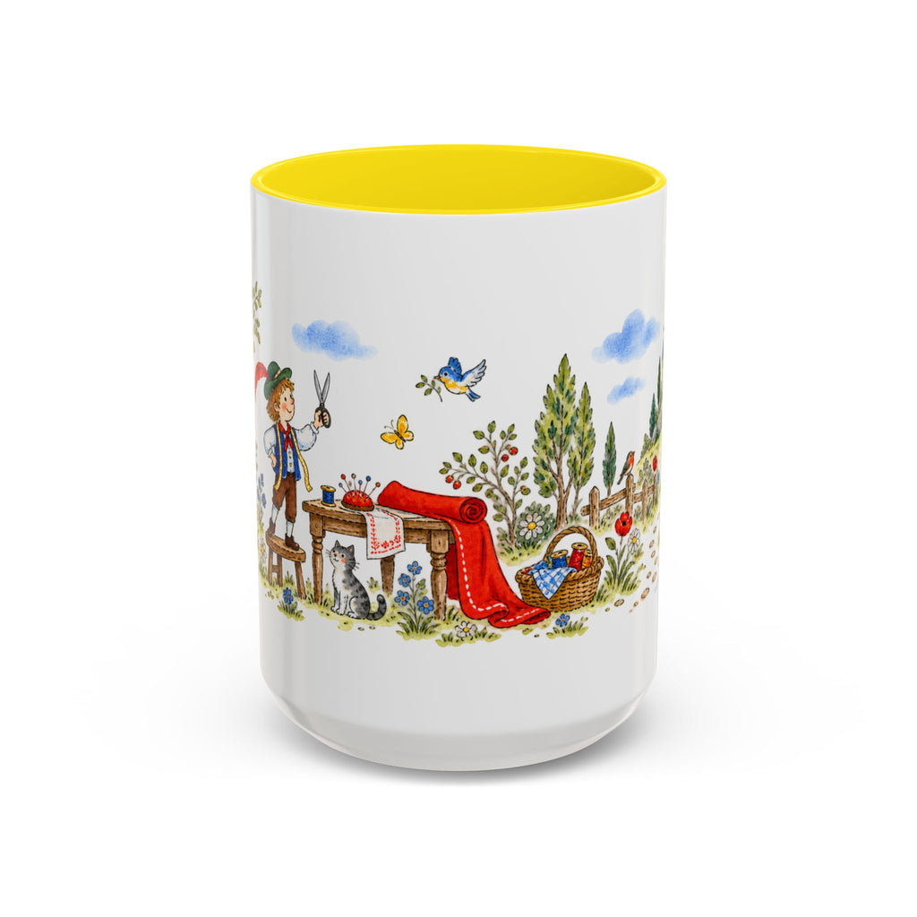 The Brave Little Tailor Mug | Storybook Fairy Tale Accent Coffee Mug | EveryLegend
