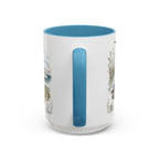 White Cliffs of Dover Mug, England Travel Souvenir, Bucket List Gift, Accent Ceramic Coffee Mug 11oz 15oz