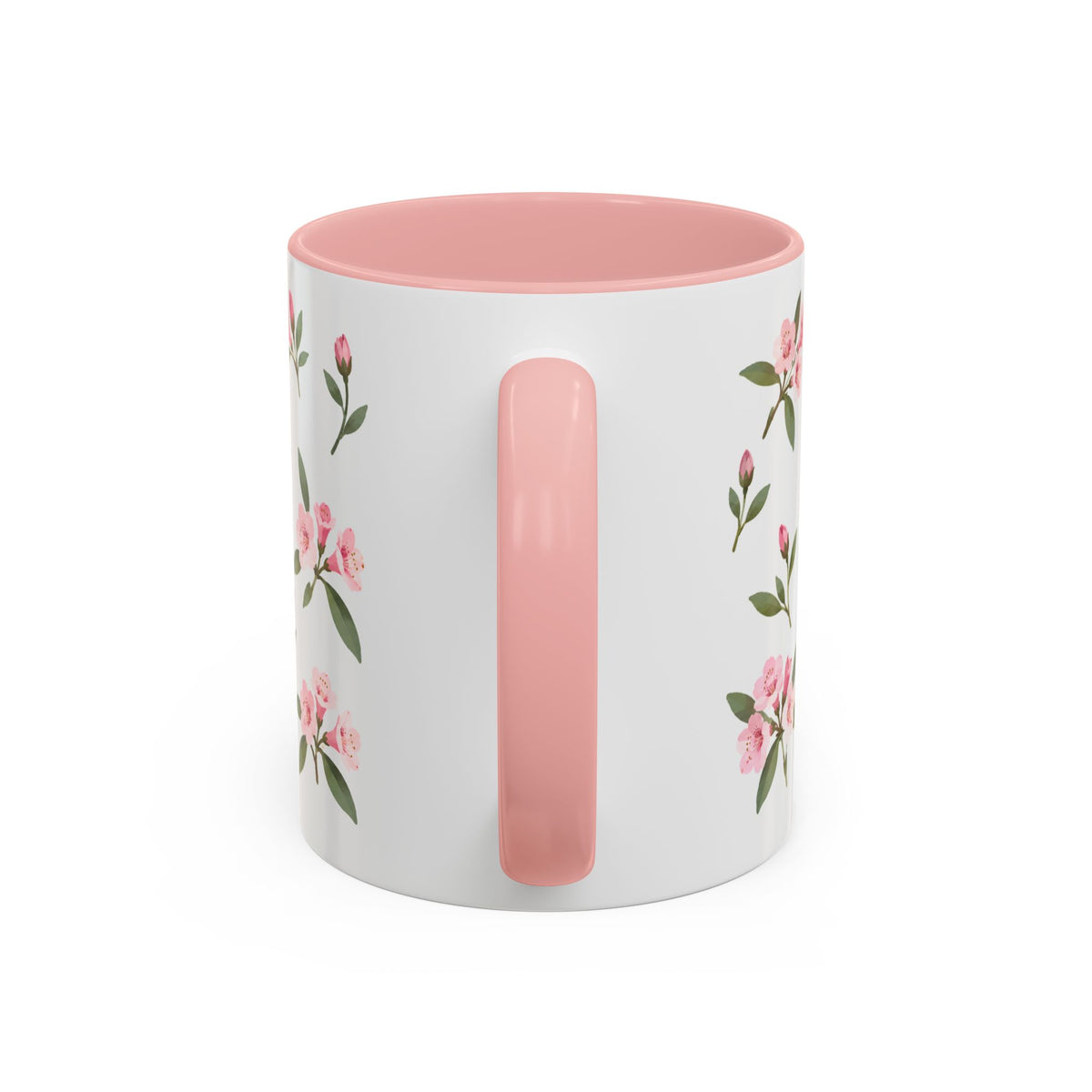 Washington Coast rhododendron Mug, State Flower Floral Coffee Cup, 11oz Botanical Gift