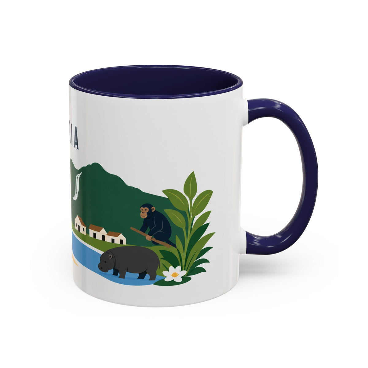 Liberia Coffee Mug | Travel Souvenir Accent Mug | Country Gift Ceramic Cup 11oz 15oz