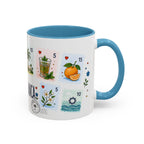 Casablanca Coffee Mug | Postage Stamp Collage Mug | Travel Souvenir Accent Cup 11oz 15oz